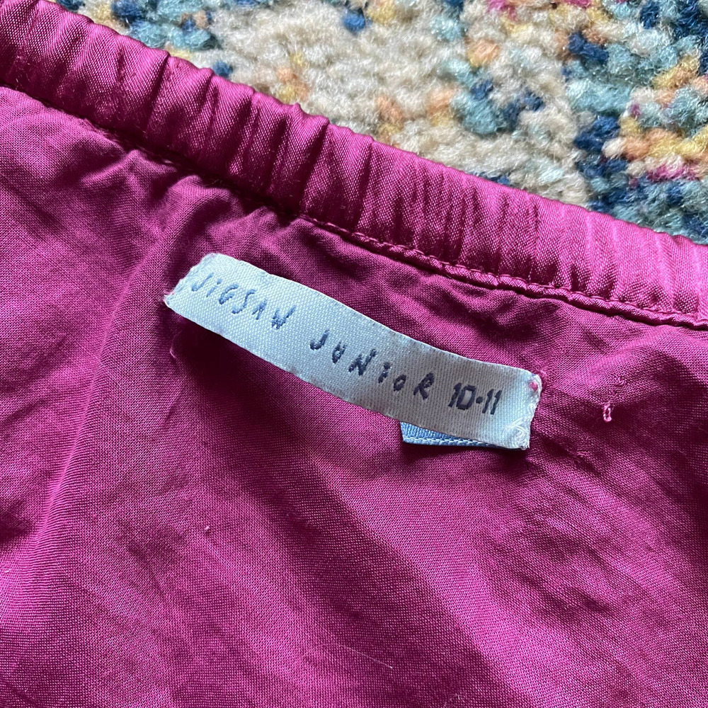 Jigsaw Purple Sequin A Line High Waist Mini Skirt - Picture 5 of 7